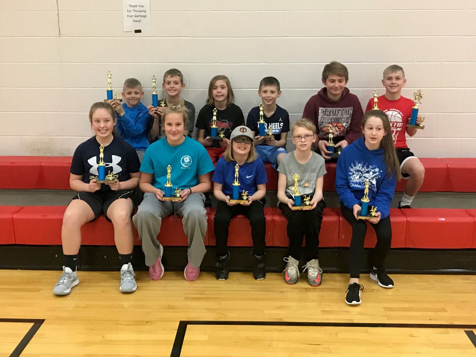 Elks Hoop Shoot Winners